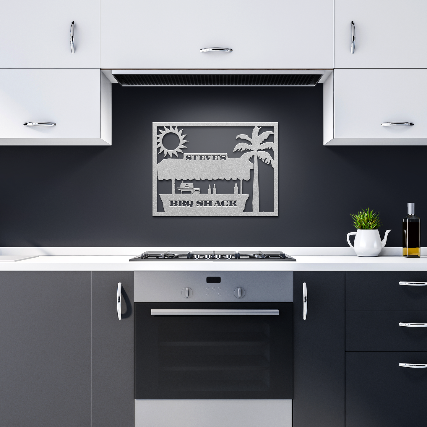 Personalized_BBQ_Metal_Wall_Art_Silver_Dark_Kitchen_Mockup.png