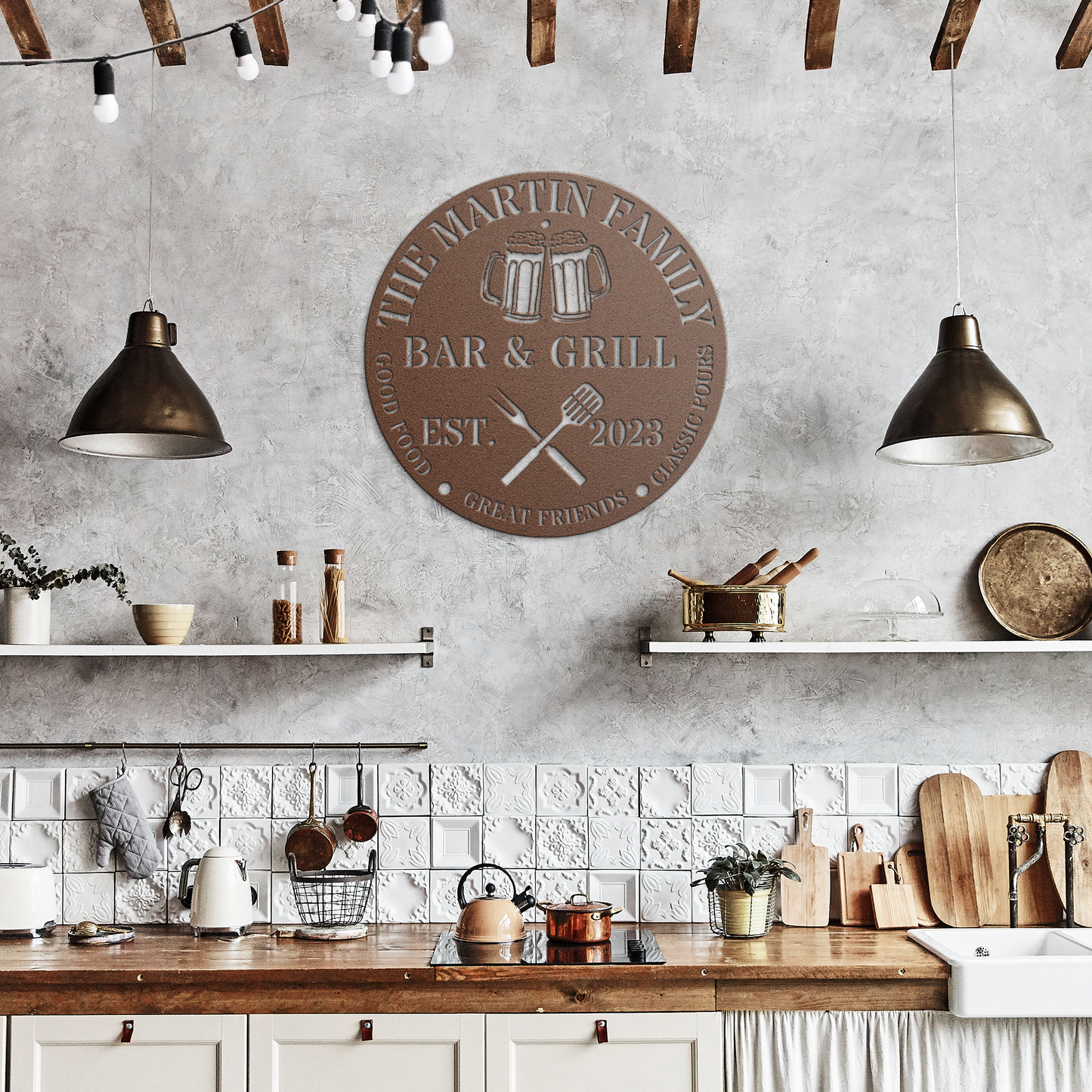 bar_and_grill_metal_sign_Copper_Rustic_Kitchen_Mockup.png