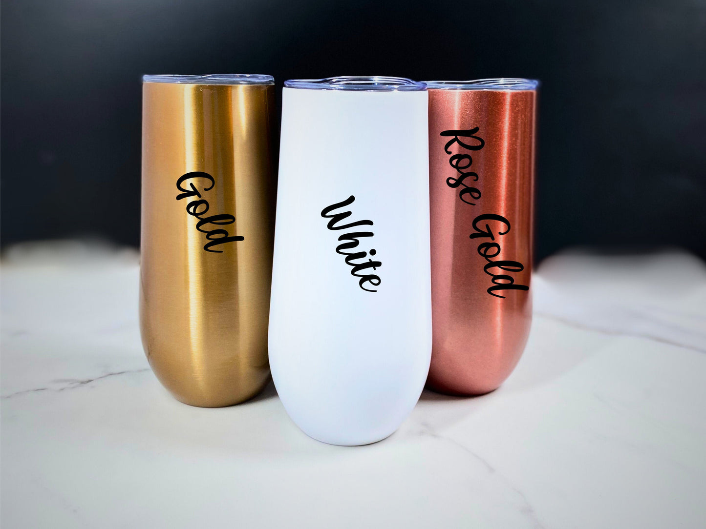 Personalized Champagne Tumbler Flute