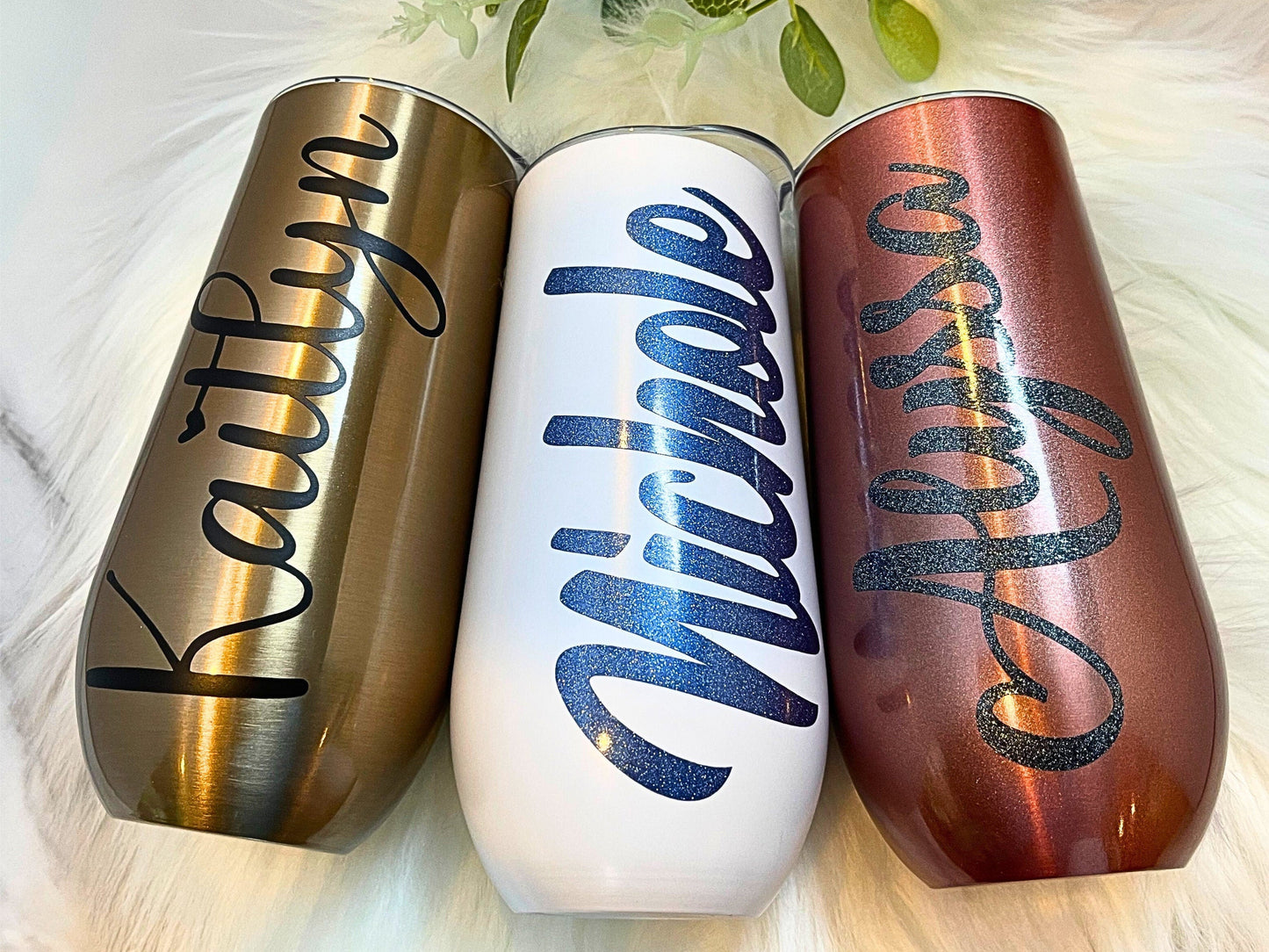 Personalized Champagne Tumbler Flute