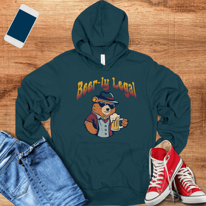 Atlantic color beer hoodie