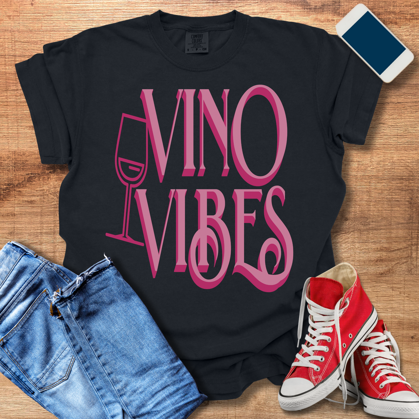 Vino Vibes Shirt | Perfect Gifts for Wine Lovers