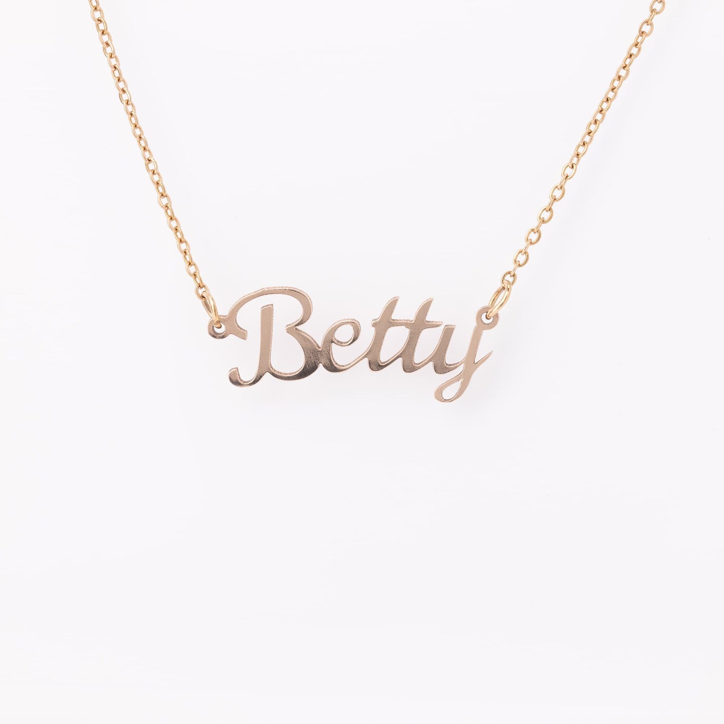 Stylish Personalized Script Name Necklace - Unique Jewelry