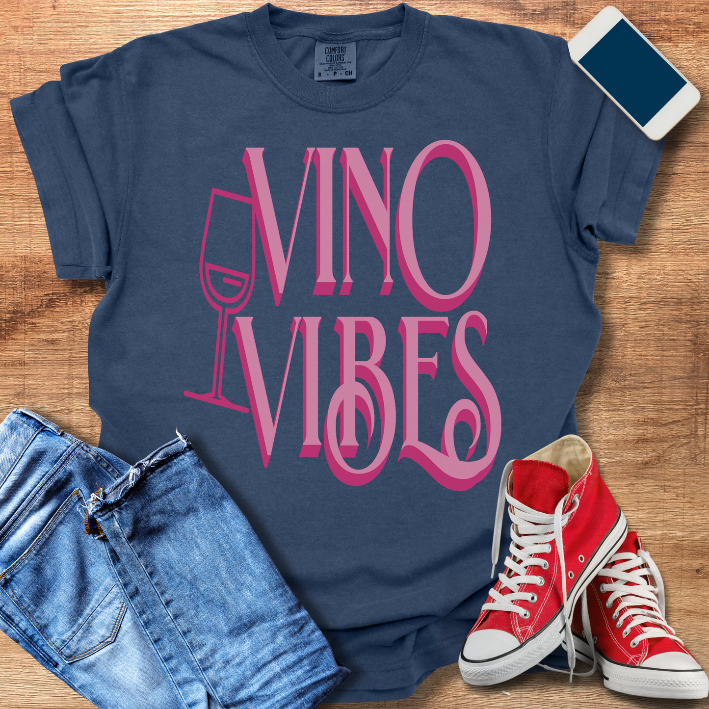 Vino Vibes Shirt | Perfect Gifts for Wine Lovers