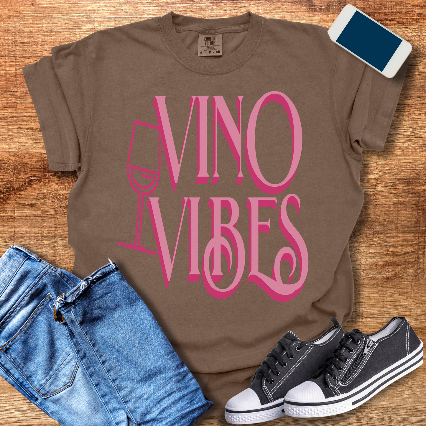 Vino Vibes Shirt | Perfect Gifts for Wine Lovers