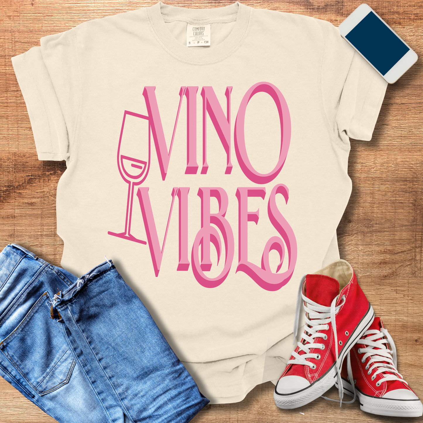 Vino Vibes Shirt | Perfect Gifts for Wine Lovers