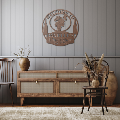 Wine_Metal_Wall_Art_Copper_Rustic_Hallway_Mockup.png