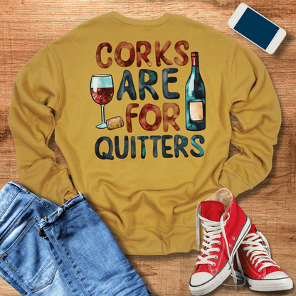 Wine Lovers Sweatshirt - Cozy & Fun Design for Wine Enthusiasts