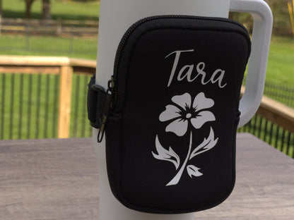 Custom Tumbler Pouch - Unique Bachelorette Gift Ideas for Bridesmaids