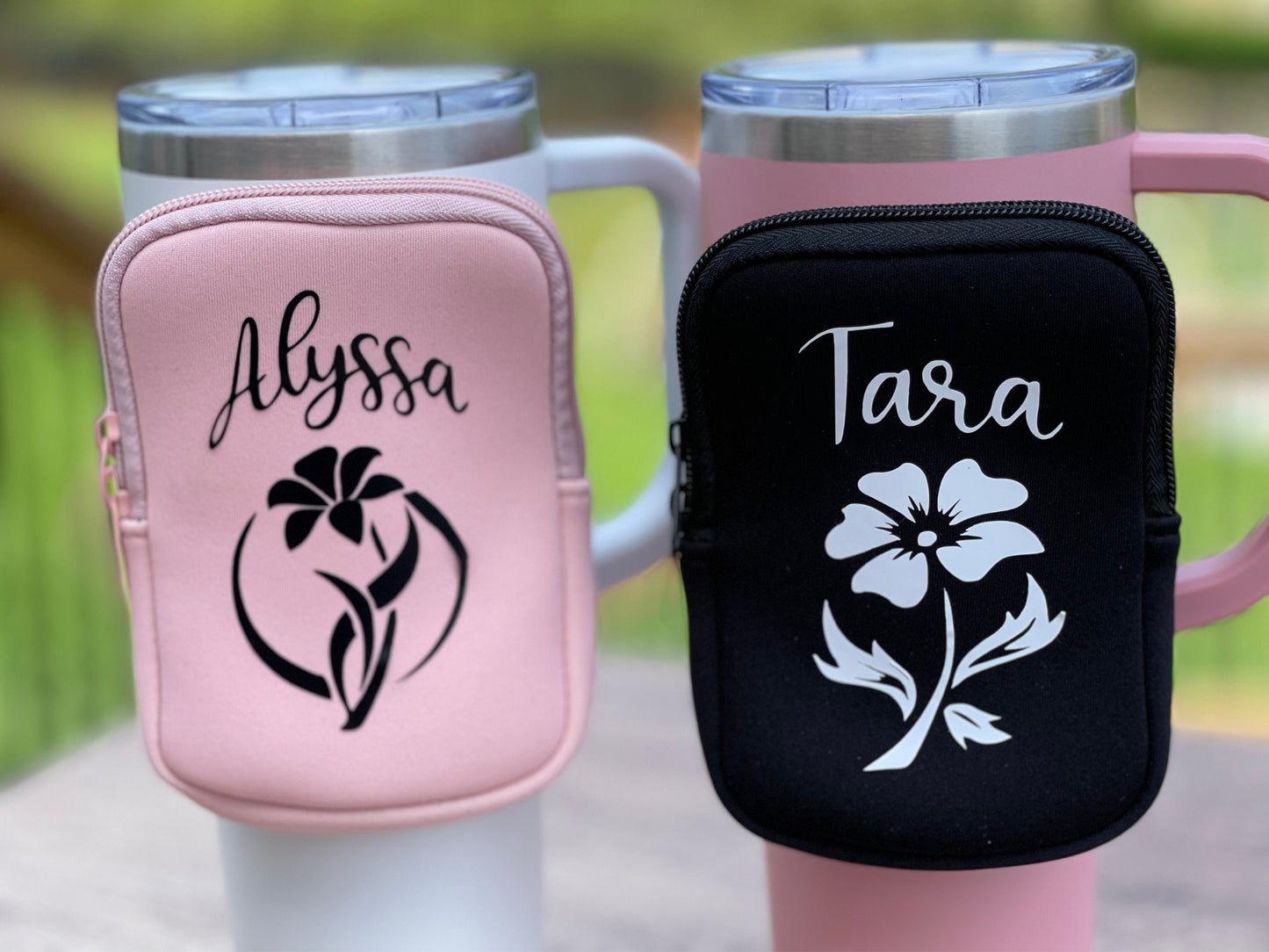 Custom Tumbler Pouch - Unique Bachelorette Gift Ideas for Bridesmaids