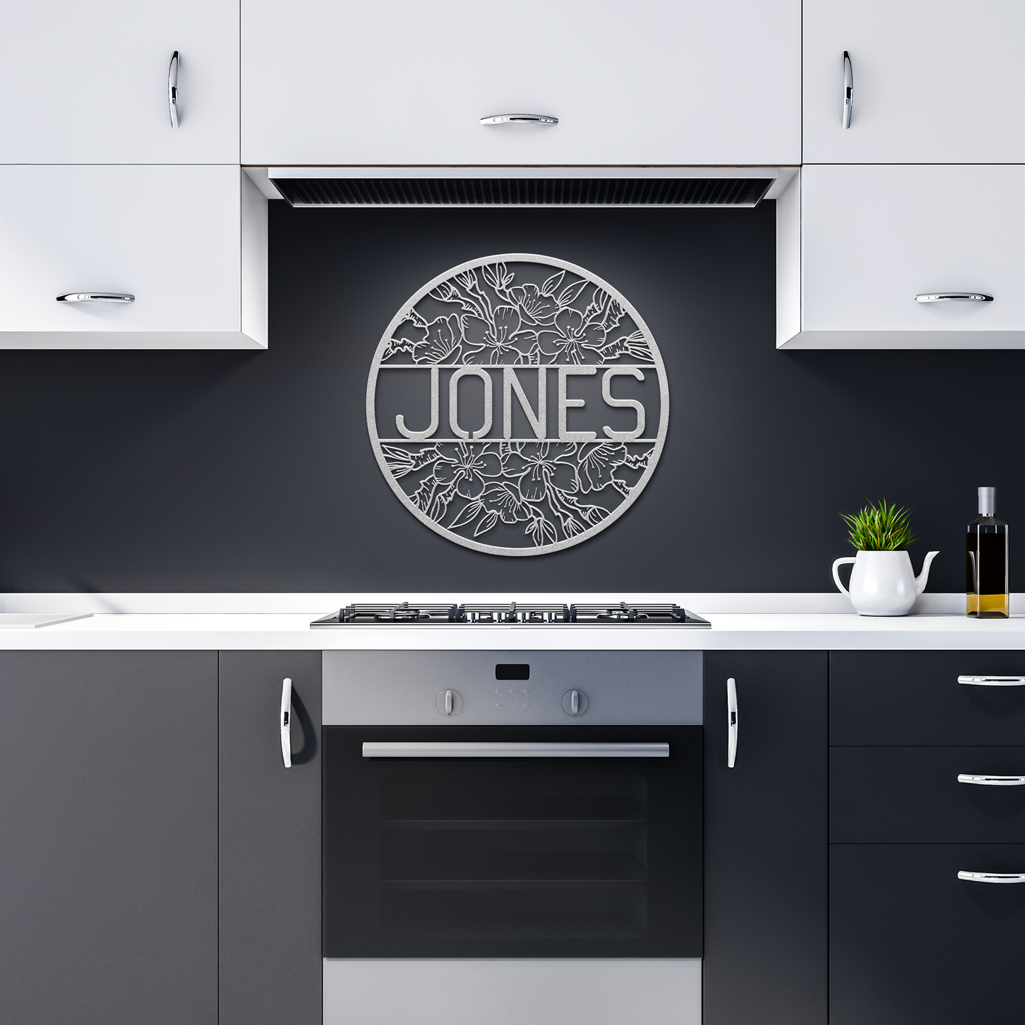 last_name_metal_sign_Silver_Dark_Kitchen_Mockup.png