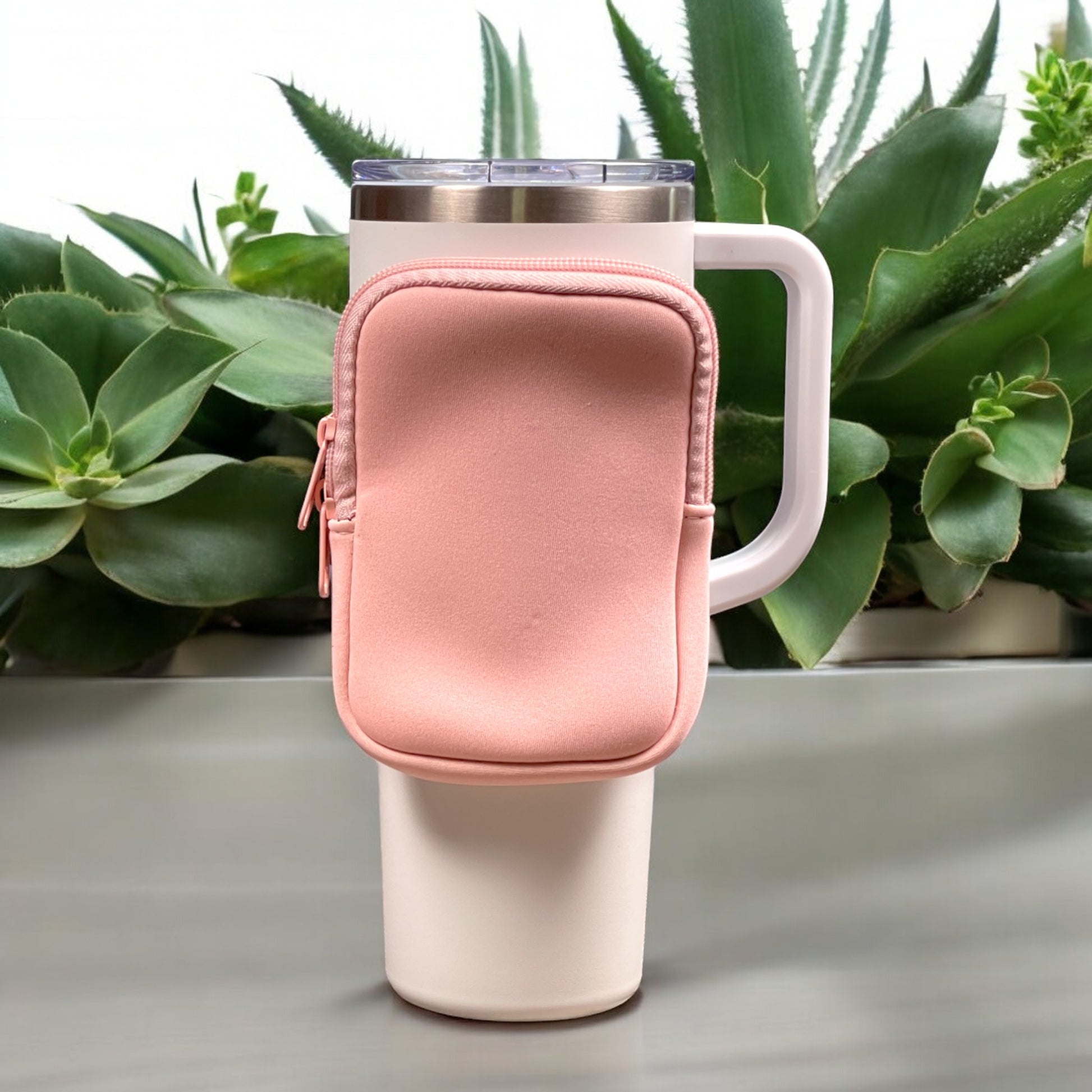 pink tumbler pouch