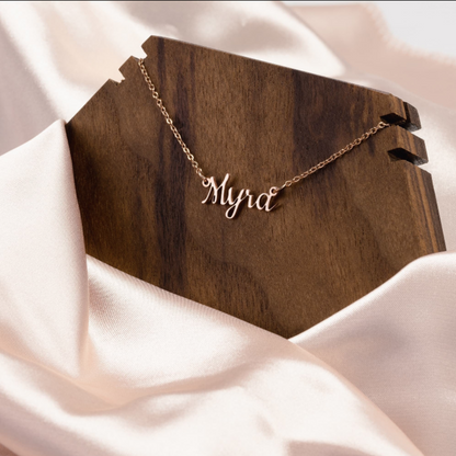 Personalized Script Name Necklace – Custom Jewelry Gift For Her