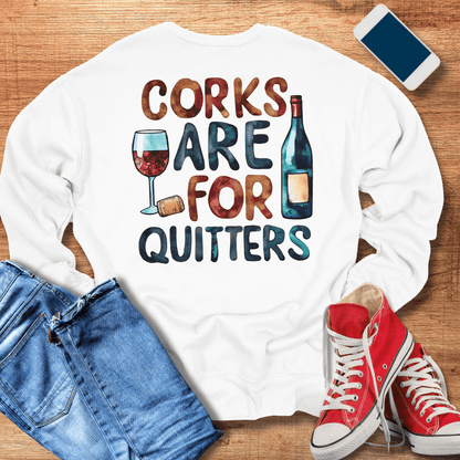 Wine Lovers Sweatshirt - Cozy & Fun Design for Wine Enthusiasts